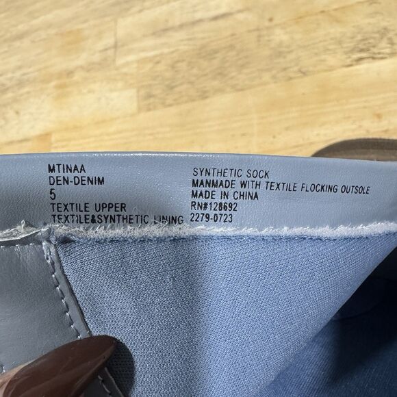 Madden Girl Misses Girls' MTINAA Denim Rhinestone Cowboy Short Boots Size 5 NEW - Picture 11 of 13